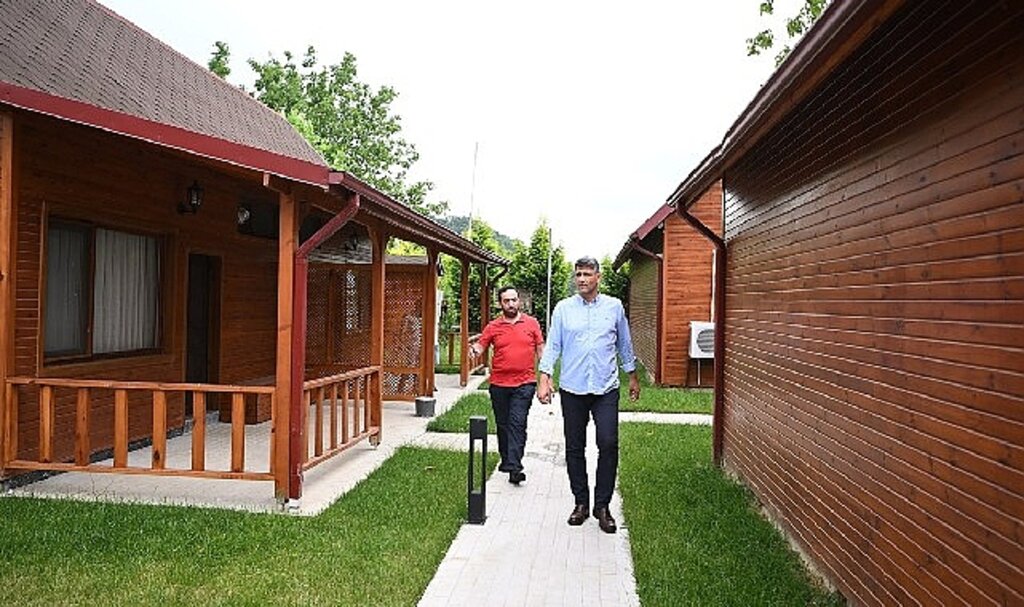 Başkan Kocaman çalışmaları yakından takip ediyor 