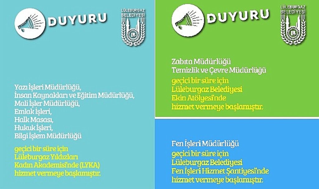 Belediye binasının taşınma işlemleri tamam!