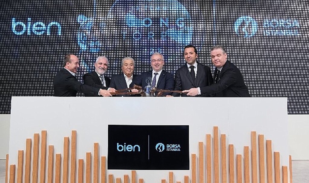 Bien için Borsa İstanbul'da Gong töreni düzenlendi