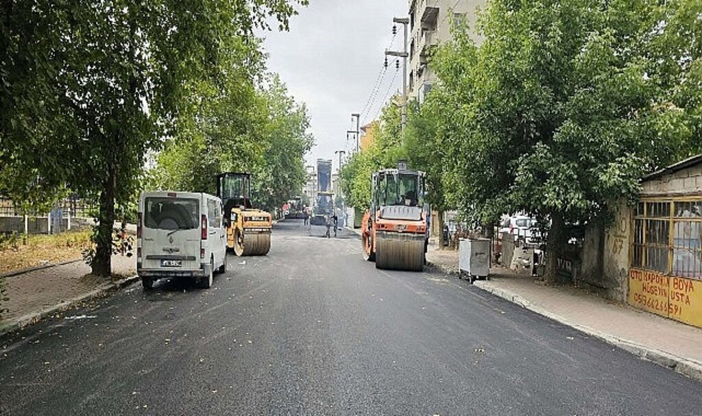 Çayırova Yavuz Sultan Selim Caddesi asfaltlandı