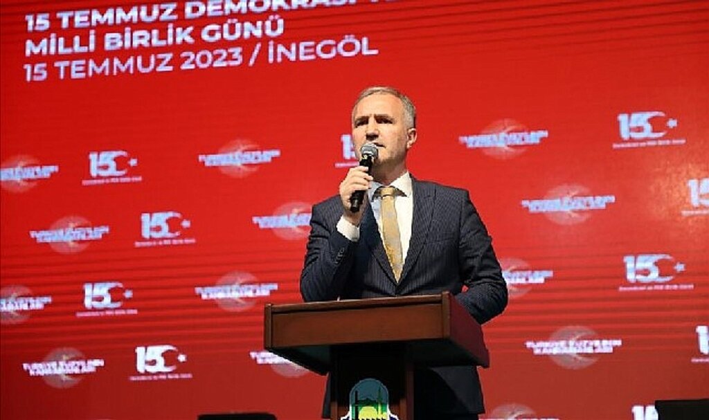 İnegöl'de 15 Temmuz Şehitleri Anıldı, Milletin Zaferi Kutlandı