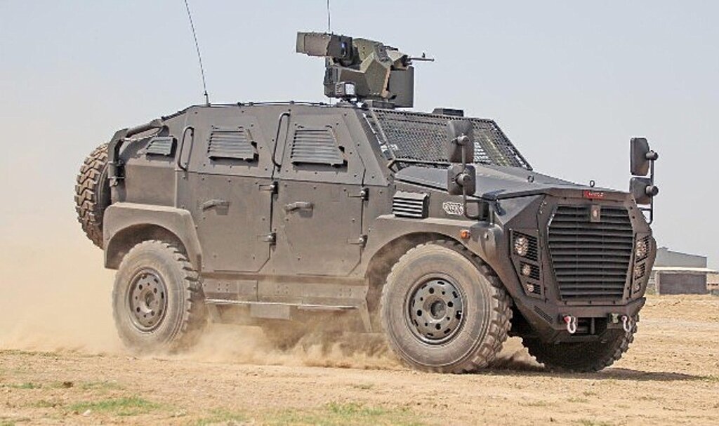 Katmerciler Zırhlı Araçlarıyla IDEF'23 Savunma Fuarında