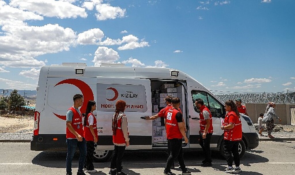 Kızılay'ın Kurban Payları Depremzedelere Ulaşıyor