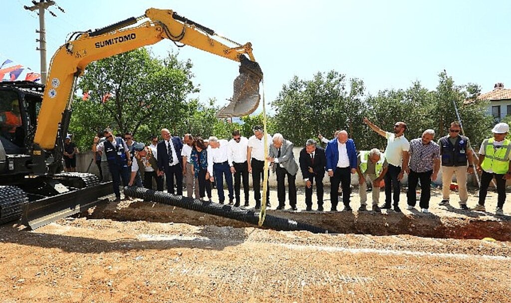 Muğla Büyükşehirden Düğerek'te 25 Milyonluk TL'lik Alt ve Üstyapı Çalışması