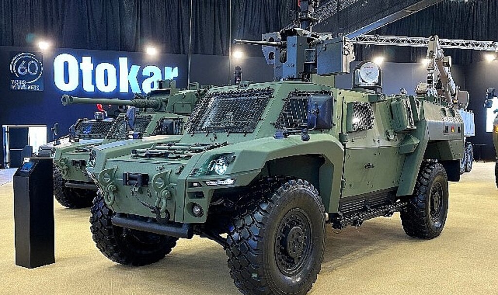 Otokar, IDEF 2023'e toplam 11 zırhlı aracıyla katıldı