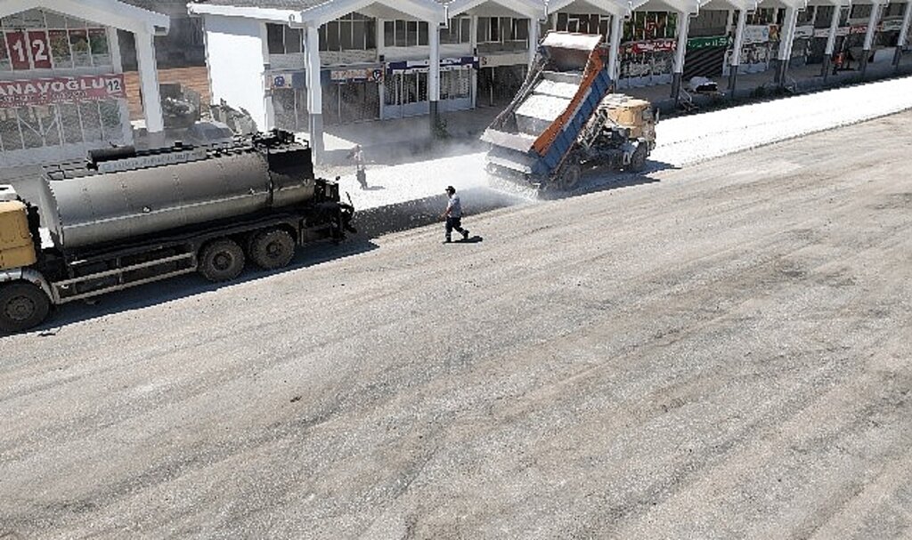 Serik Çandır Toptancı Hali baştan sona yenilendi