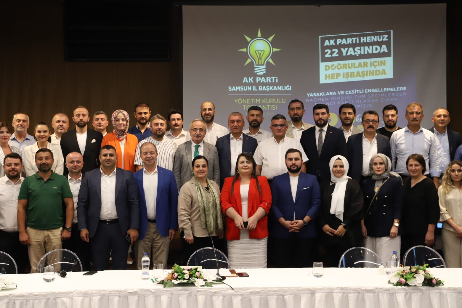 Samsun AK Parti'de yönetim belli oldu...