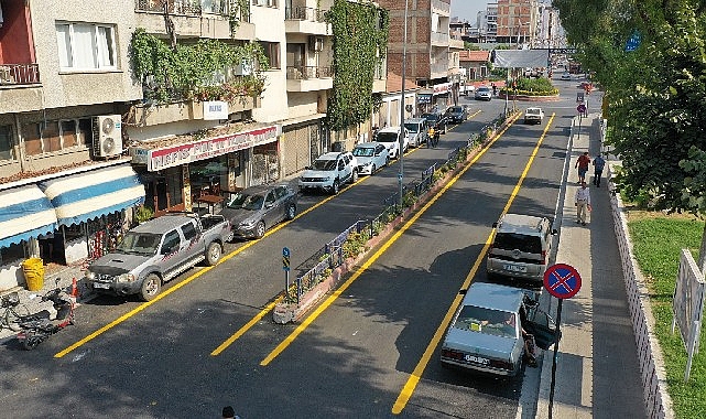 Aydın Büyükşehir Belediyesi İncirliova Türkan Saylan Caddesi'ni yeniledi