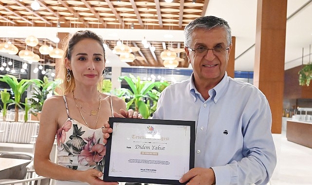 Başkan Topaloğlu'ndan KEMKUT'a teşekkür belgesi