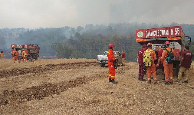 Beylikdüzü Belediyesi ekipleri Çanakkale'de