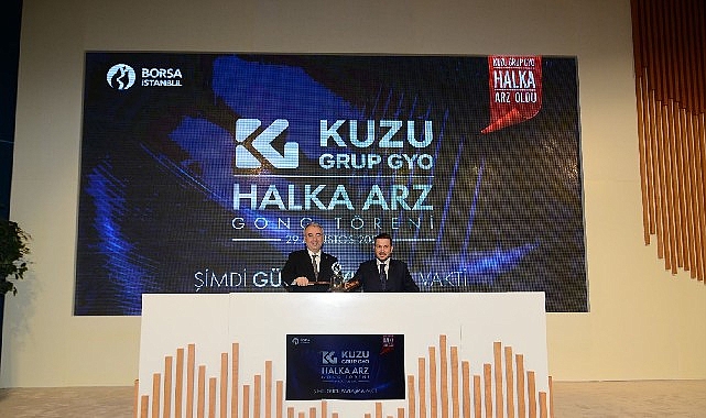 Borsa İstanbul'da Gong Kuzugrup Gayrimenkul Yatırım Ortaklığı için çaldı