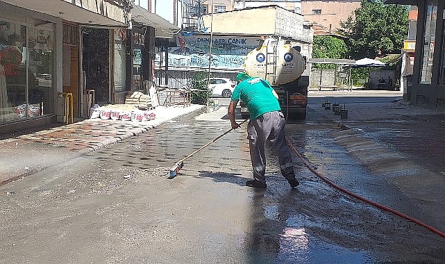 Canik Belediyesi'nden Köşe Bucak Temizlik