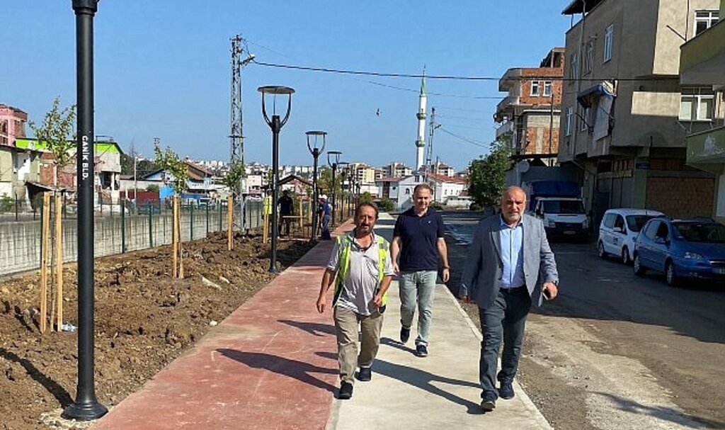 Canik'te Yeni Sosyal Donatı Alanları Göz Dolduruyor