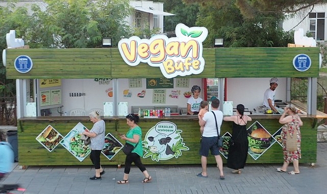 Didim'de Bir İlk, Vegan Büfe Hizmete Başladı