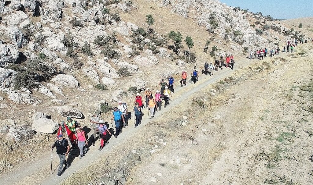 Karaman Belediyesi Pers Yolu yürüyüşçülerini ağırladı