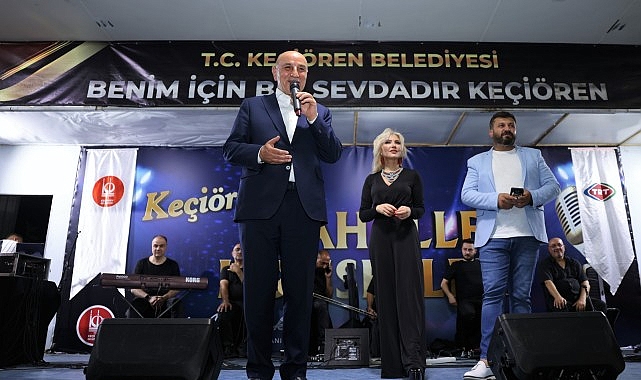 Keçiören Atapark Mahallesi'nde Coşkulu Konser