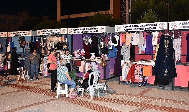 Kemalpaşa'da emekçi kadınlara destek