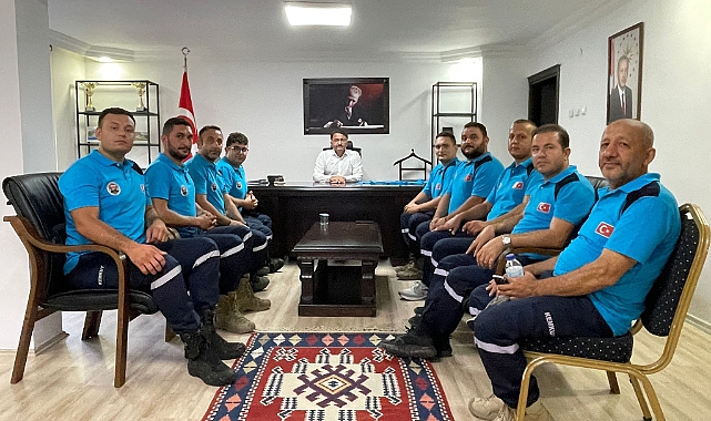 KEMKUT'tan Kaymakam Çam'a ziyaret