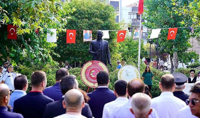 Seferihisar'da 30 Ağustos kutlamaları tören ile başladı