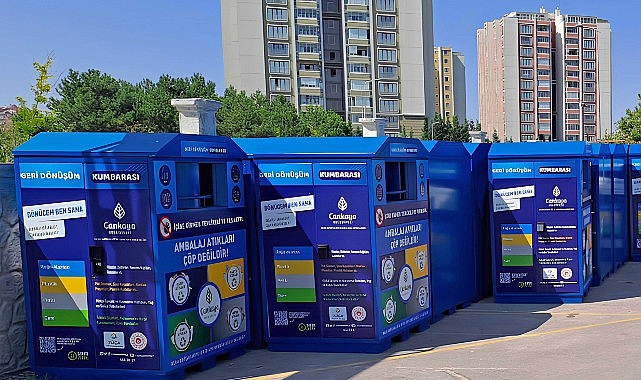 Taşdelen'den Çankaya'ya 50 Yeni Geri Dönüşüm Kumbarası