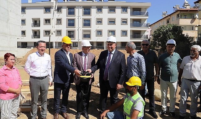 100. Yıl Konutları'nda Temel Atma Heyecanı