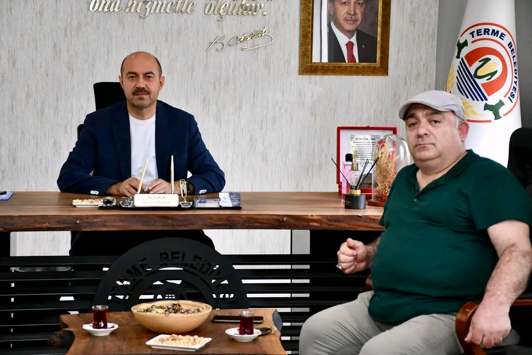 Executive Chef Muhittin Kaplan Başkan Ali Kılıç'ı Ziyaret Etti