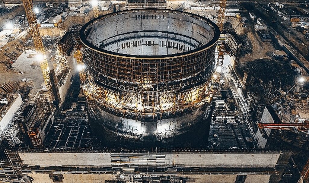 Akkuyu NGS'nı̇n 3'üncü Ünı̇tesı̇nde İç Koruma Kabının Dördüncü Katmanının Montajı Tamamlandı