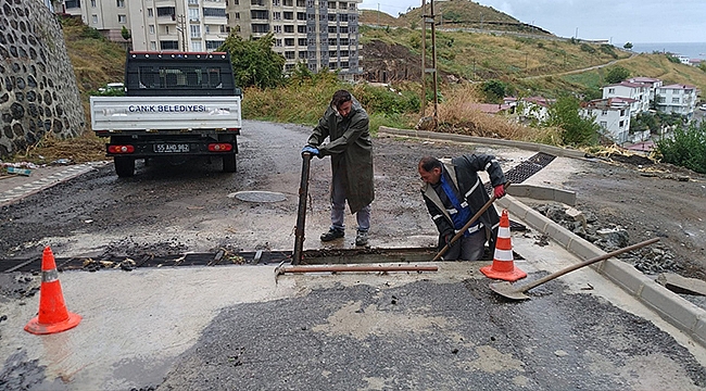 Canik'te Ekipler Alarma Geçti