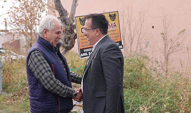 Başkan Savran 350 evler mahallesi'nde