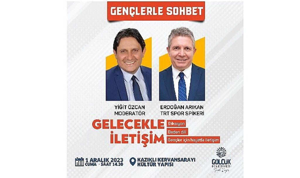 Ünlü spor spikeri gölcük'te gençlerle buluşacak
