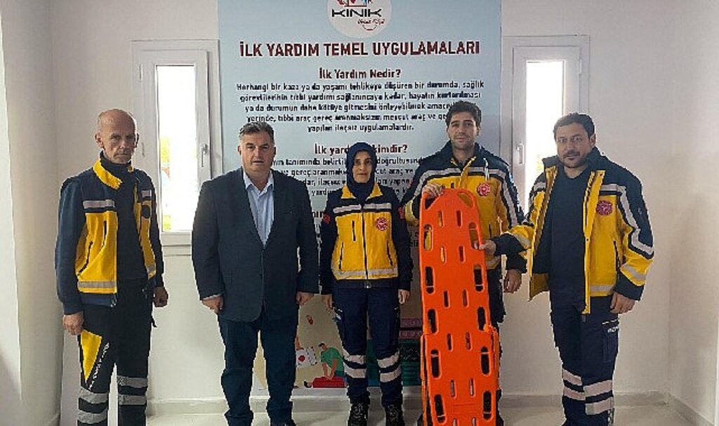1-7 Aralık Acil Sağlık Hizmetleri Haftası, Bu Yıl Kınık Belediyesi Çocuk Köyü'nde Kutlandı