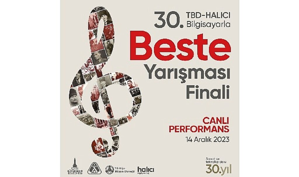 30. TBD-HALICI Bilgisayarla Beste Yarışması'nda kazananlar ödül töreninde belli olacak