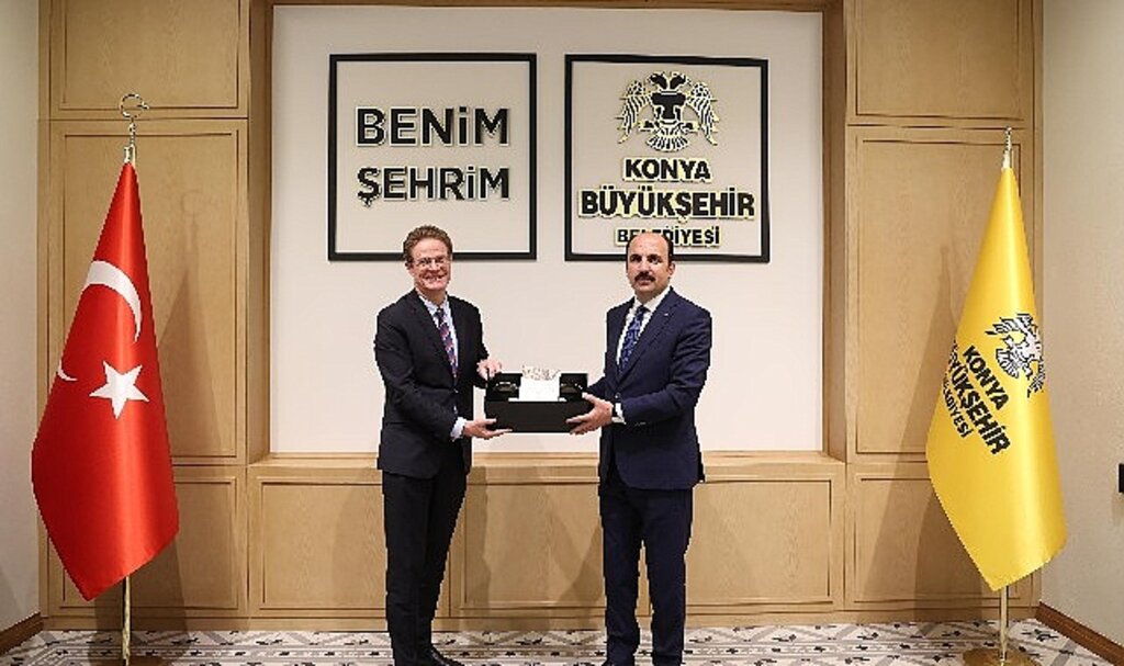 AB Büyükelçileri UCLG Başkanı Altay'ı Ziyaret Etti