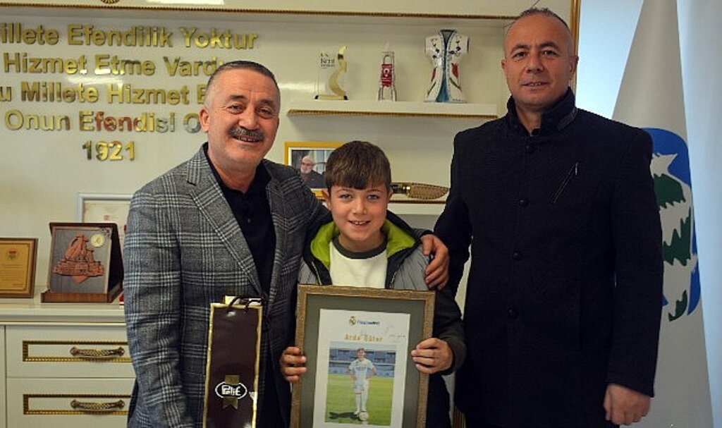 Arda Güler İmzalı Poster Ilgaz'a Ulaştı