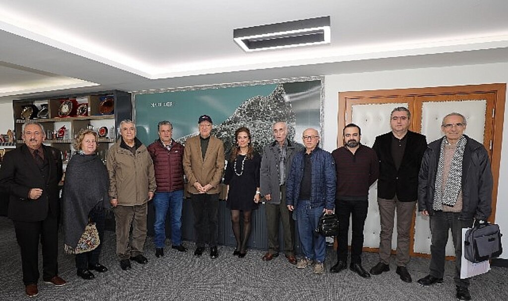 Başkan Engin, öz mavikent konut yapı kooperatifi sakinleri ile görüştü
