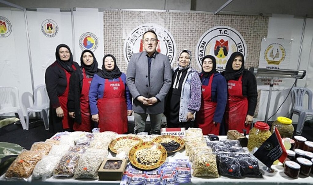 Başkan Savran, kapadokya 2.tarım gıda fuarı'nı ziyaret etti