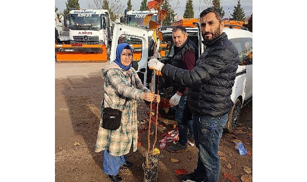 Büyükşehir'in yüzde 50 hibeli meyve fidanı dağıtımı başladı