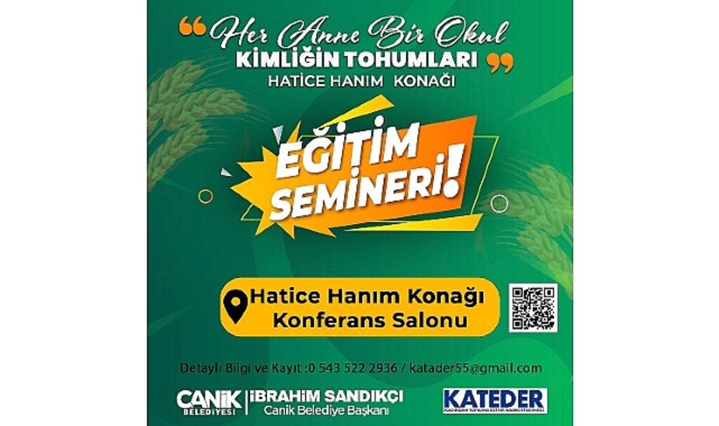 Canik'te Annelere Özel Seminer