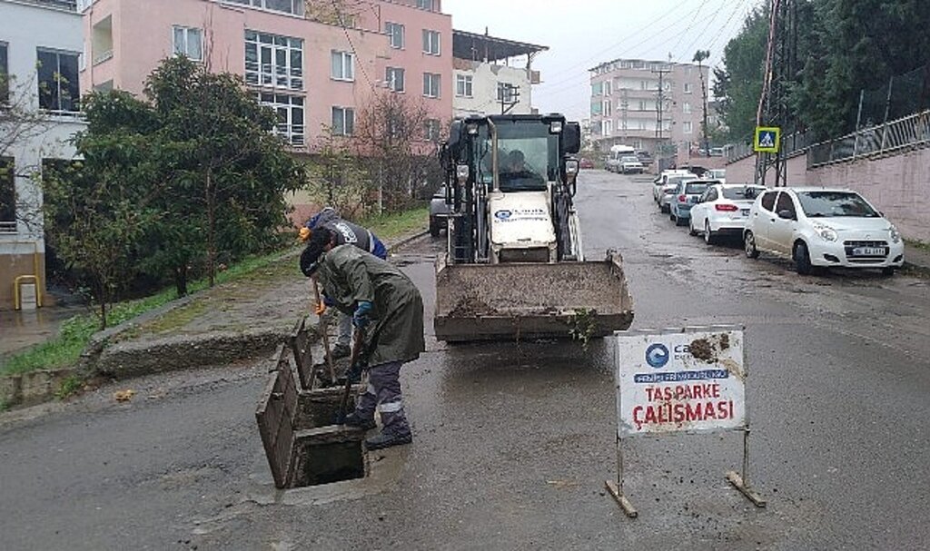 Canik'te Ekipler Sahada