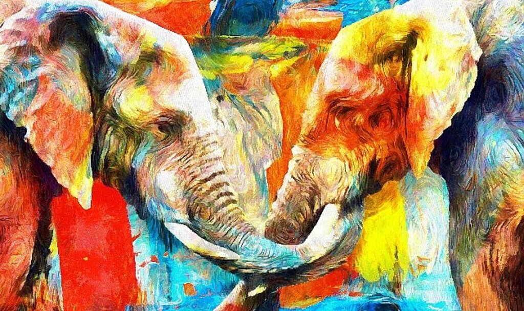 Çocuklar için 'Yaratıcı Soyut Resim Atölyesi' Trump Art Gallery'de