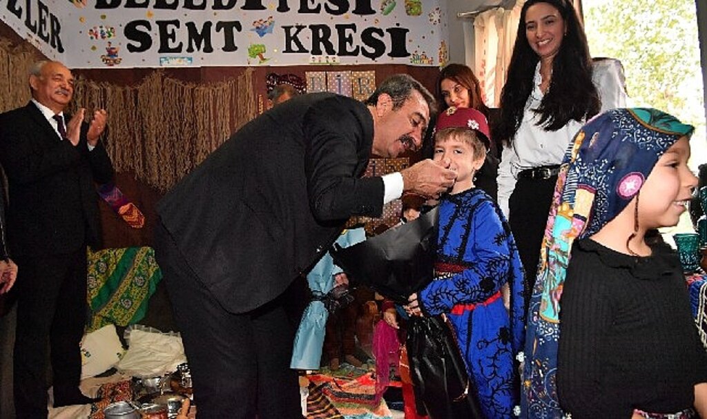 Çocuklardan yerli malı haftası etkinliği