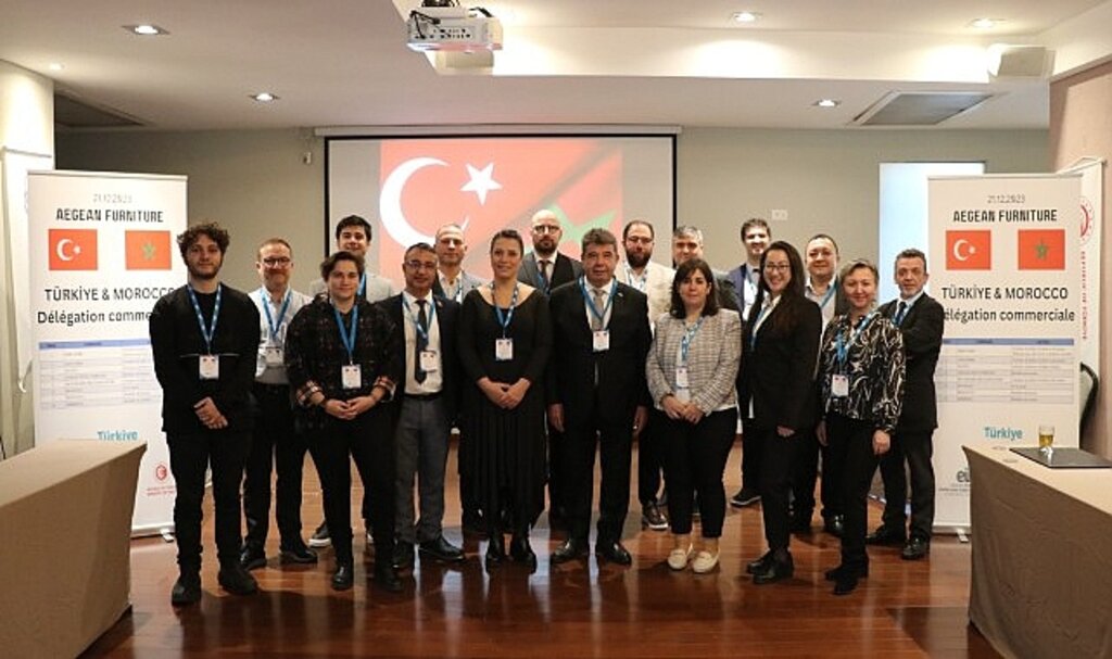 Egeli mobilya ihracatçıları Fas'tan yeni ticari bağlantılarla döndü
