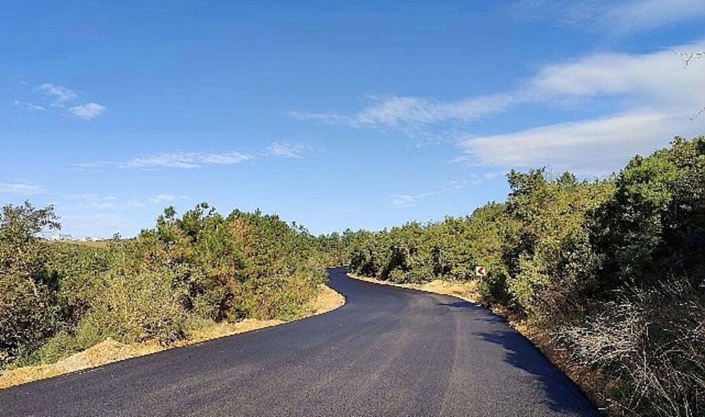 Gebze'de 2 ayda 27.32 ton asfalt serildi