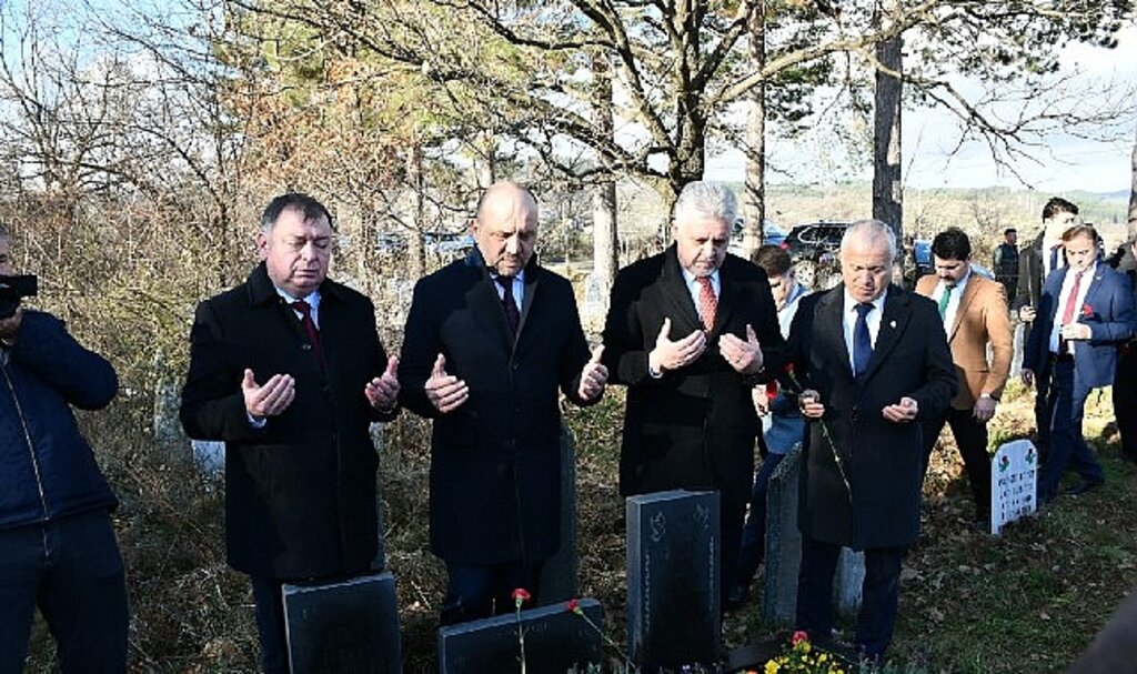Gerenli Bulgaristan'da anma törenine katıldı