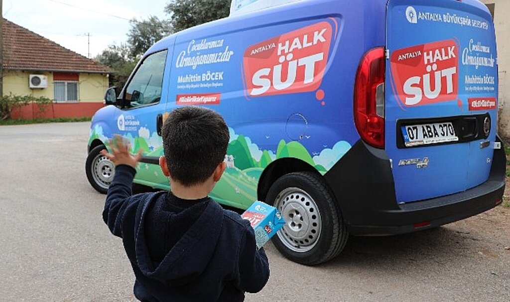 Halk Süt Projesi'nden 23 bin 116 çocuk faydalandı