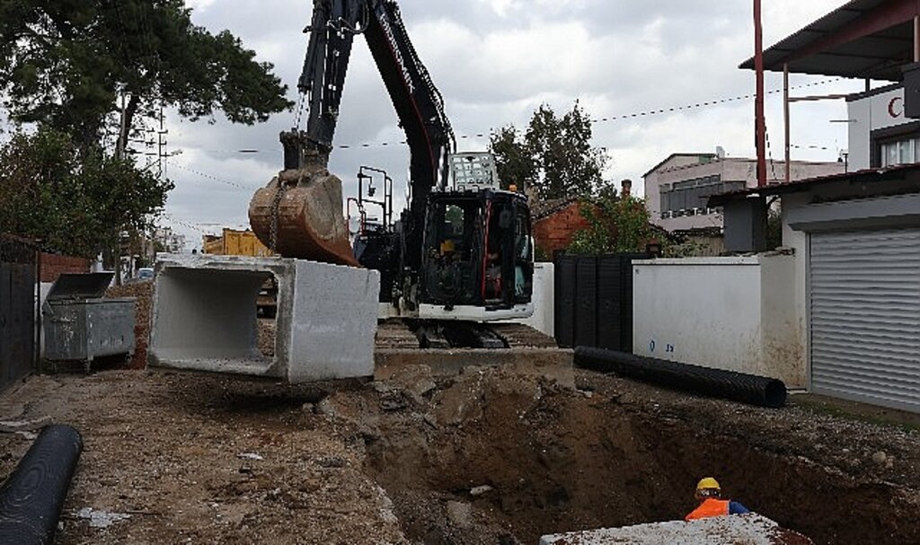 İZSU'dan Torbalı'ya bir altyapı yatırımı daha Yağmur suyu hatları genişliyor
