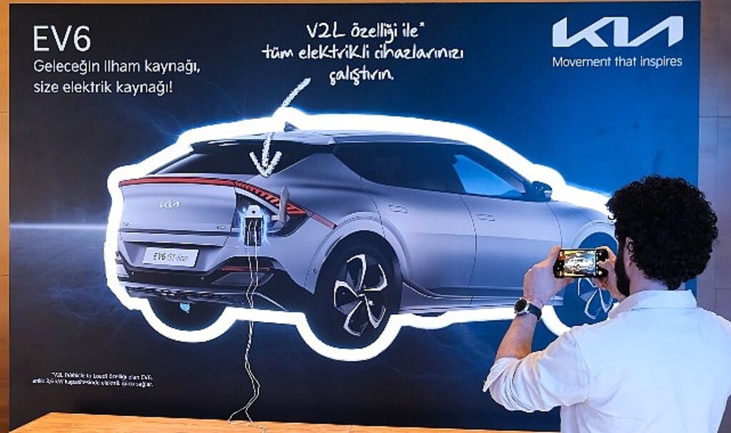 Kia EV6'nın enerjisi Zorlu PSM'de