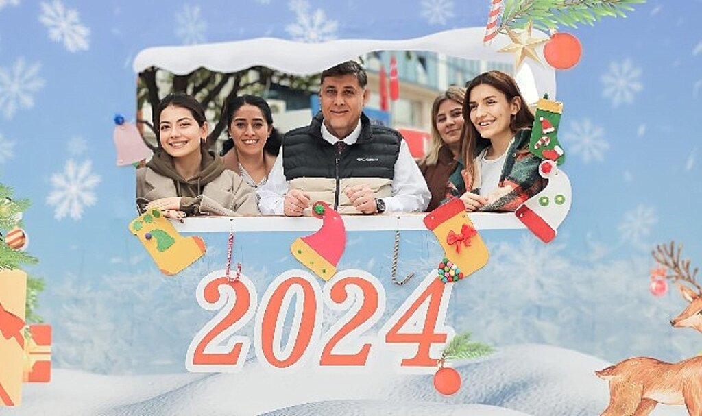 Menderes'te Dev Yeni Yıl Çerçevesi