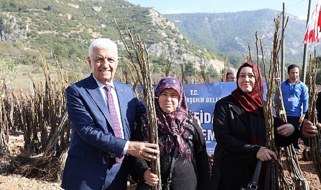 Muğla Büyükşehir'den Üreticilere 151 Bin 780 Fidan Desteği