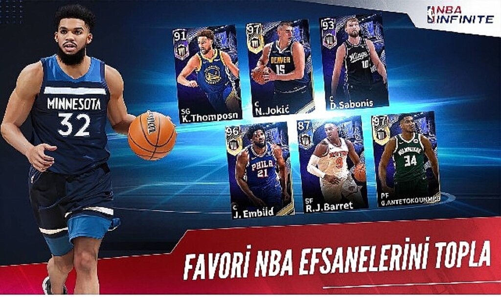 NBA Infinite basketbol heyecanını parmaklarınızın ucuna taşıyor